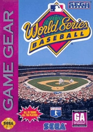 Cover World Series Baseball for Game Gear